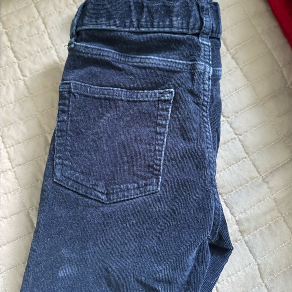 J. Crew Crewcuts Boys size 7 corduroy pants Navy Blue